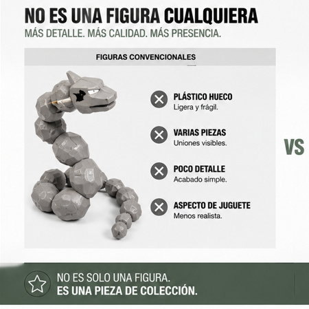 Figura de Serpiente de Piedra PKM