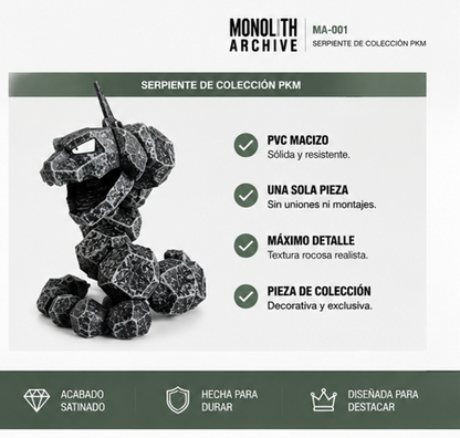 Figura de Serpiente de Piedra PKM